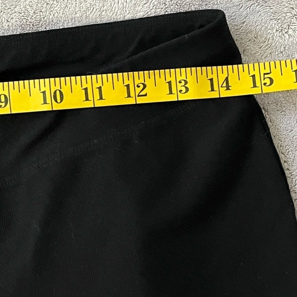 Eileen Fisher Pull On Cigarette Pants Slacks Black Womens Size Small Petite - Picture 9 of 11